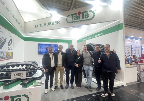bauma 2025，引领行业手艺厘革：AG真人国际橡胶履带新型高耐久解决计划亮相